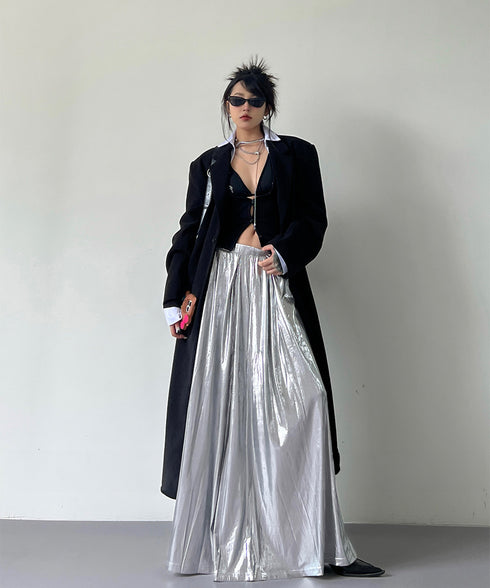 Shiny Flare Skirt